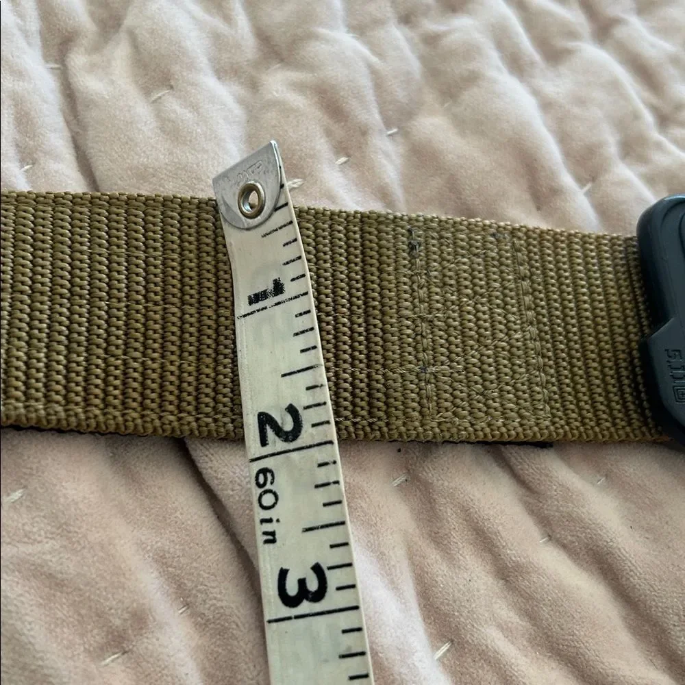 5.11 Tactical Men's Belt in Black and Brown model 59687 up to 40 inch waist